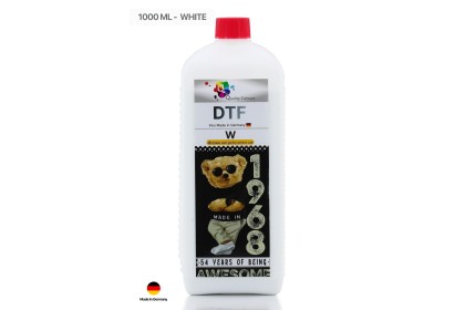 Beyaz Dtf Tekstil Baskı Mürekkebi 1000 ml.