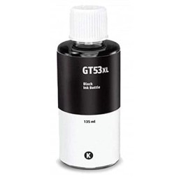 Hp gt53xl Siyah Muadil Mürekkep 135 ml.