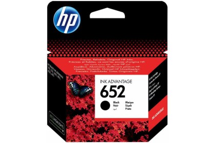 Hp 652 Siyah Orjinal Kartuş 0,36k