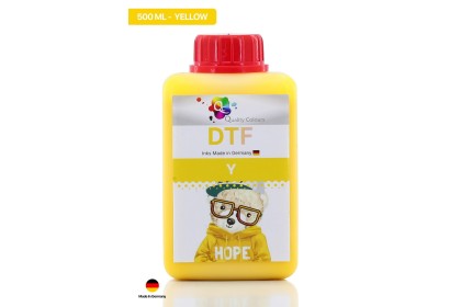 Sarı Dtf Tekstil Baskı Mürekkebi 500 ml.