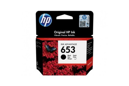 Hp 653 Siyah Orjinal Kartuş 0,36k
