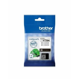 Brother lc472 Siyah Orjinal Kartuş 0,55k