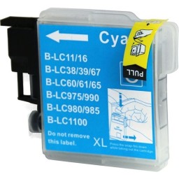 Brother lc38 Mavi Muadil Kartuş 0,325k