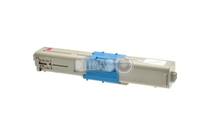 Oki c310 Kırmızı Muadil Toner 2k