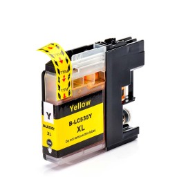 Brother lc535xl Sarı Muadil Kartuş 1,3k