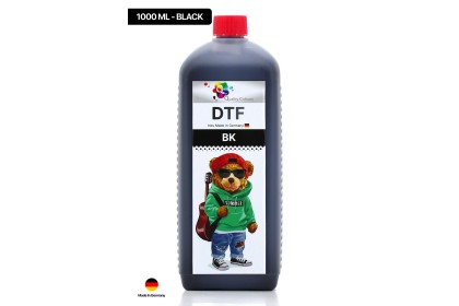 Siyah Dtf Tekstil Baskı Mürekkebi 1000 ml.