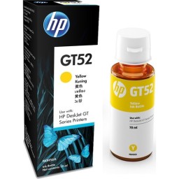 Hp gt52 Sarı Orjinal Mürekkep 70 ml.