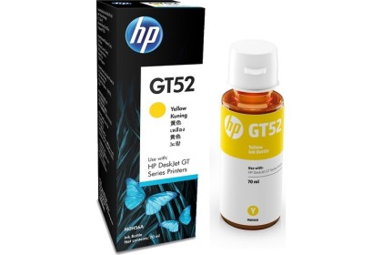 Hp gt52 Sarı Orjinal Mürekkep 70 ml.
