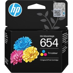 Hp 654 Renkli Orijinal Kartuş 0,2k