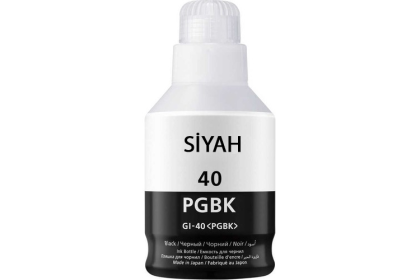 Canon gi-40 Siyah Muadil Mürekkep 135 ml. 6k