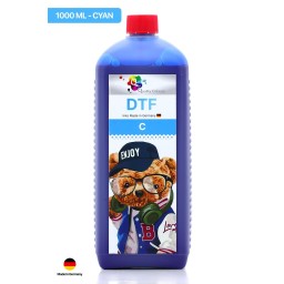 Mavi Dtf Tekstil Baskı Mürekkebi 1000 ml.
