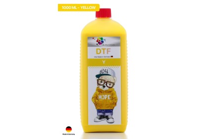 Sarı Dtf Tekstil Baskı Mürekkebi 1000 ml.
