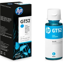 Hp gt52 Mavi Orjinal Mürekkep 70 ml.