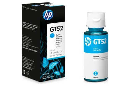 Hp gt52 Mavi Orjinal Mürekkep 70 ml.