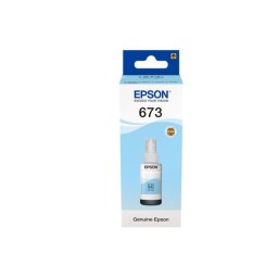 Epson t6735 Açık Mavi Orjinal Mürekkep 70 ml.