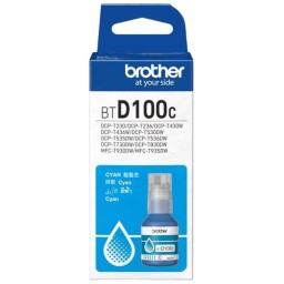 Brother btd100c Orijinal Mavi Mürekkep 5k