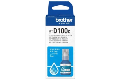 Brother btd100c Orijinal Mavi Mürekkep 5k
