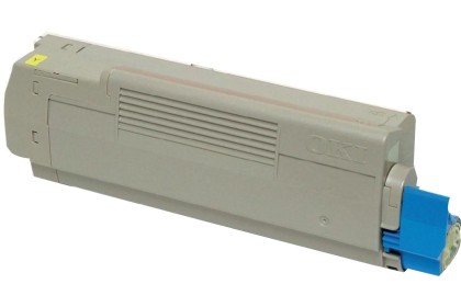 Oki c5850 Sarı Muadil Toner 6k