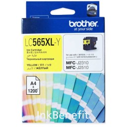 Brother lc565xl Sarı Orjinal Kartuş 1,2k