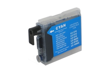 Brother lc37 Mavi Muadil Kartuş 0,35k