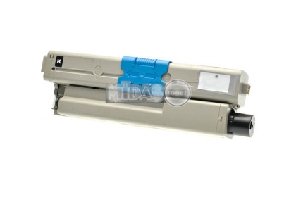 Oki c301 Siyah Muadil Toner 2,5k