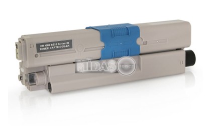 Oki c301 Siyah Muadil Toner 2,5k