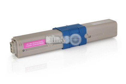 Oki c301 Kırmızı Muadil Toner 1,5k