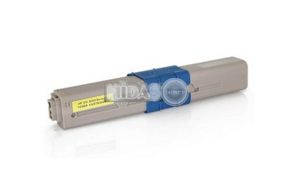 Oki c301 Sarı Muadil Toner 1,5k